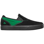 emerica shoes wino g6 slip-cup (black/green) braden hoban