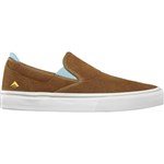 emerica shoes wino g6 slip-on (brown/blue)