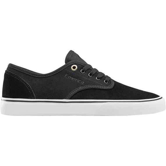 emerica shoes wino standard (black/white/gold)