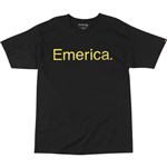 emerica tee shirt kids pure (black)