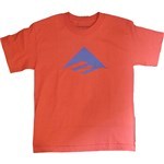 emerica tee shirt kids triangle 7.0 (red/blue)