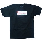 emerica tee shirt slogan (black)