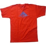 emerica tee shirt triangle 7.0 (red/blue)