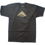 emerica tee shirt triangle fill 10.0 (dark chocolate)