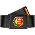 etnies belt santa cruz flame (black)