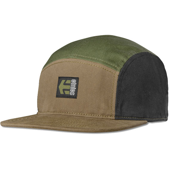 etnies cap 5 panel camp (black-green)