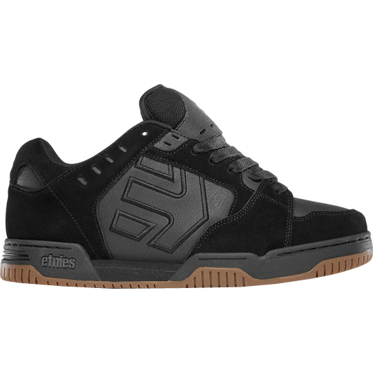 etnies shoes faze (black/black/gum)