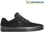 etnies shoes joslin vulc (black/black) chris joslin