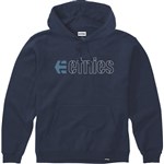 etnies sweatshirt kids hood ecorp (navy/blue)