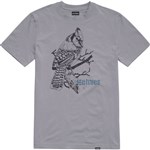 etnies tee shirt bird series (grey)