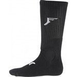 footprint socks painkillers knee high (black)