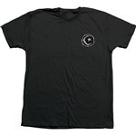 foundation tee shirt star and moon pocket (black)