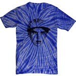 fourstar tee shirt kennedy legend (tie dye navy)