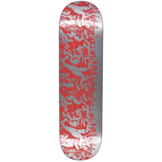 fucking awesome board cherub fight (red/silver) 8.38
