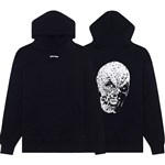 fucking awesome sweatshirt hood facer (black)
