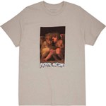 fucking awesome tee shirt angel with demonic angel (sand)