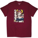 fucking awesome tee shirt holy war (maroon)