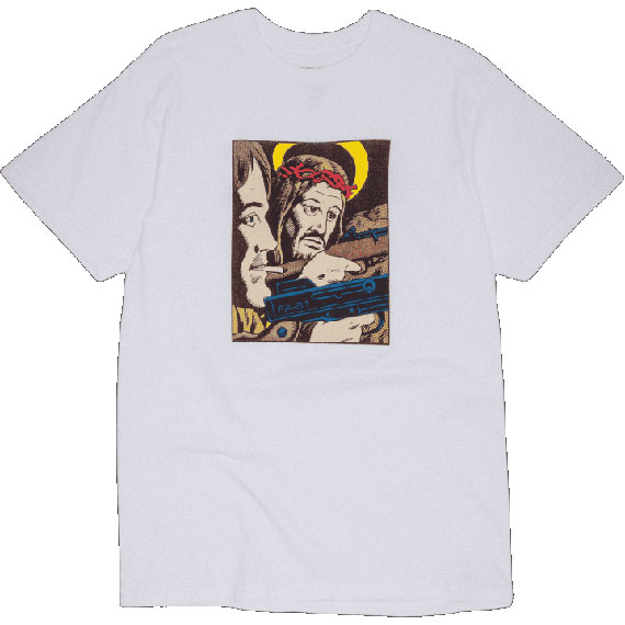 fucking awesome tee shirt holy war (white)