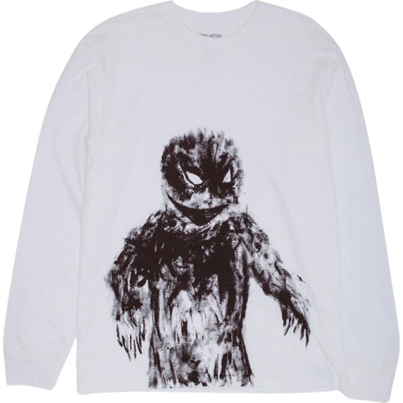 fucking awesome tee shirt long sleeves imagination (white)