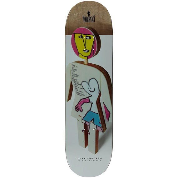 girl board twin modernica by mark gonzales tyler pacheco 8.5