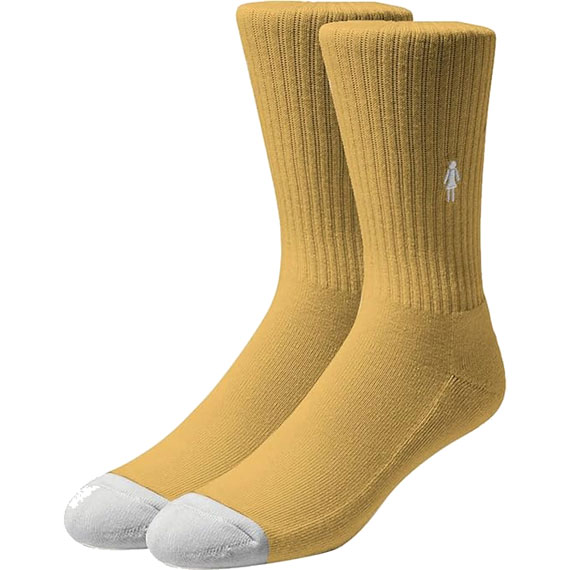 girl socks og (mustard)