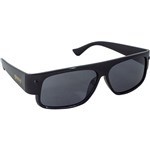 glassy sunglasses balboa back forty (brat black/polarized)