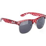 glassy sunglasses shredder (red tortoise)