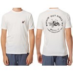 globe tee shirt kids buggin out (white)