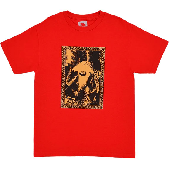 glue tee shirt botanica (red)