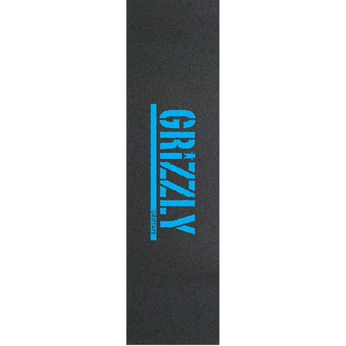grizzly griptape sheet feuille stamp print (blue)