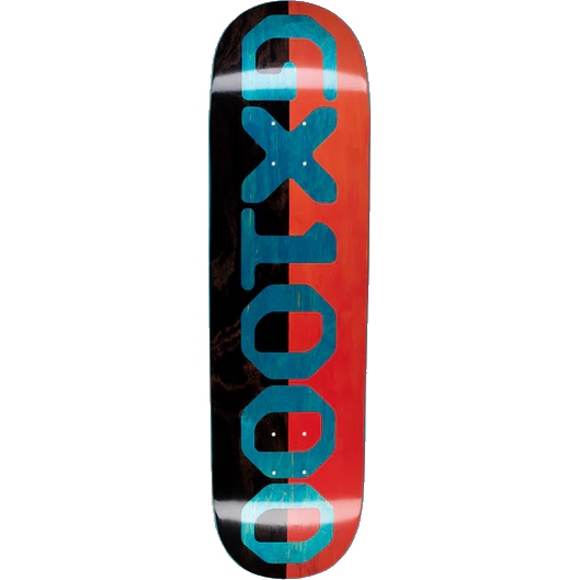 gx1000 board split veneer team (black/orange) 8.25