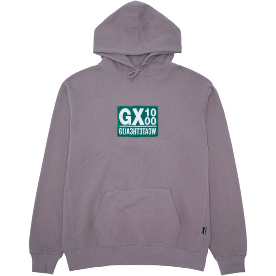 gx1000 sweatshirt hood 61 logo (silver)