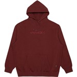 gx1000 sweatshirt hood OG logo flip (maroon)