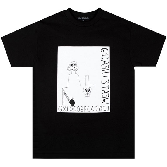 gx1000 tee shirt 61)A3HT3TA3W (black)