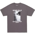 gx1000 tee shirt bomb hills not countries (charcoal)
