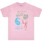 gx1000 tee shirt stay up late club (pink)