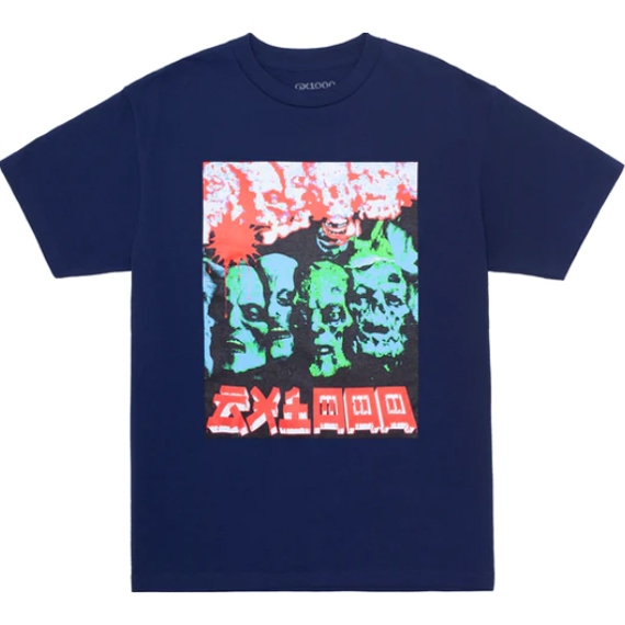 gx1000 tee shirt zombie (navy)