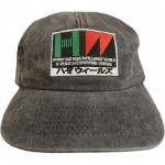 haze cap 6 panel md (black washed)