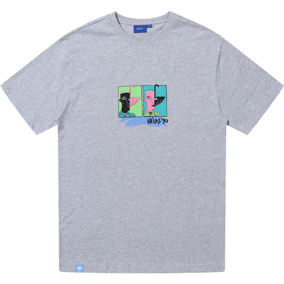 hélas tee shirt 90 (heather grey)