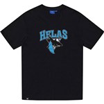 hélas tee shirt requins (black)