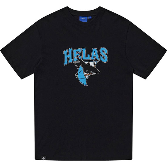 hélas tee shirt requins (black)