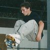 christophe picard frontside ollie halloween contest skatepark de rouen octobre 2000