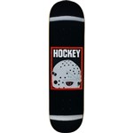 hockey board half mask team (black) 8.25