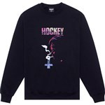 hockey sweatshirt crew confession (black)