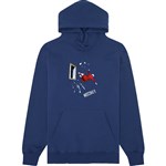 hockey sweatshirt hood professional use (navy)