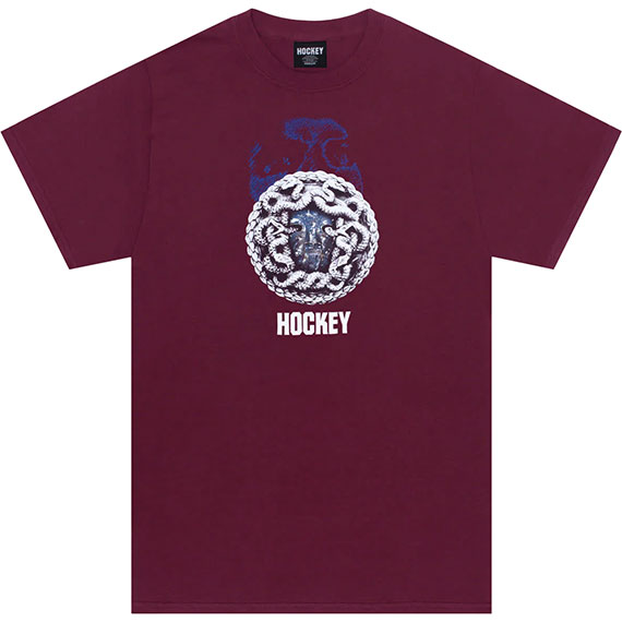 hockey tee shirt athena (maroon)