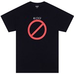 hockey tee shirt cross out (black)