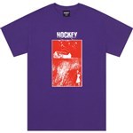 hockey tee shirt little rock (purple)