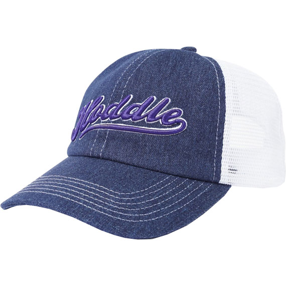 hoddle cap trucker intarsia (indigo)