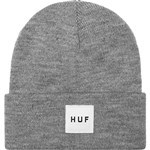huf beanie box logo (grey heather)